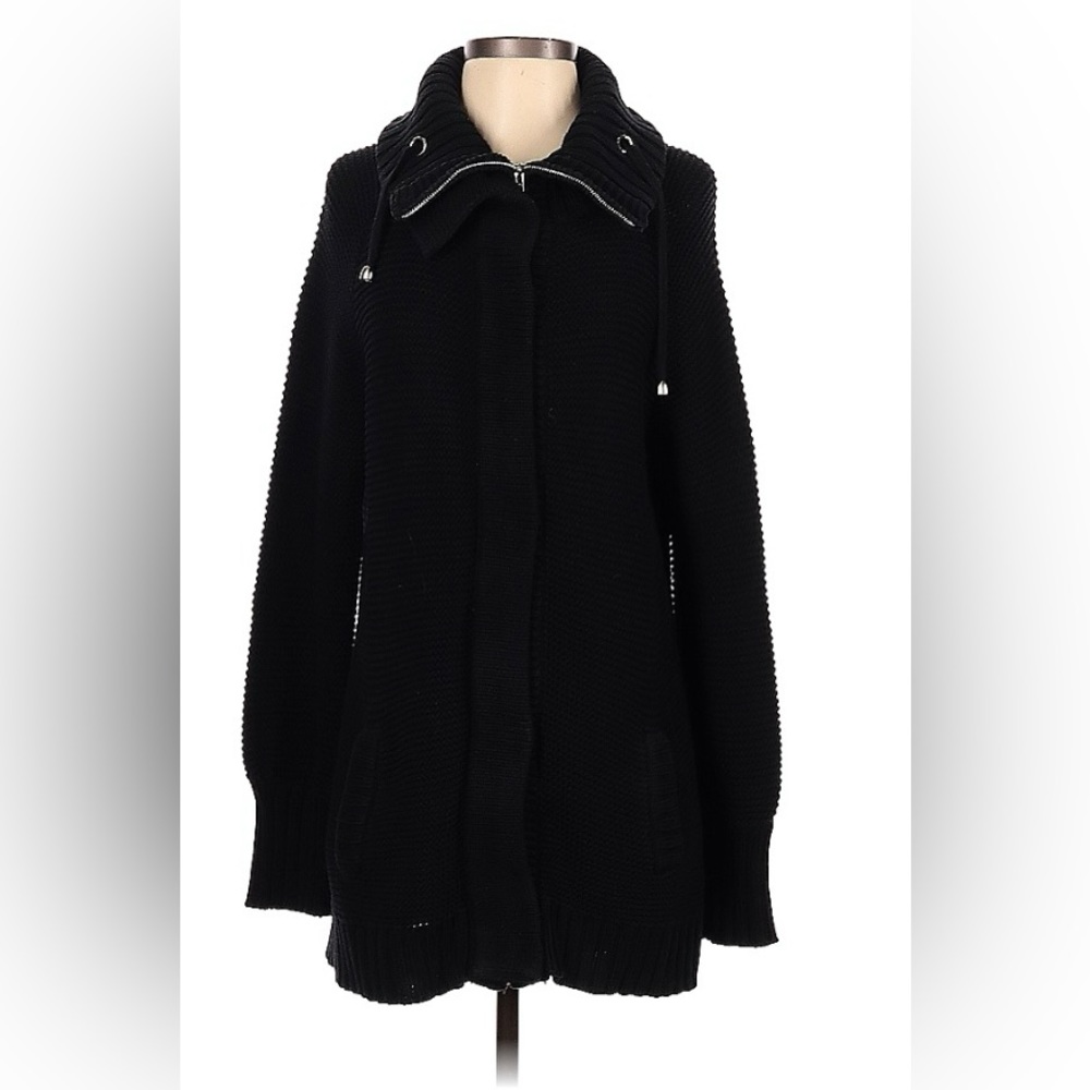 525 America Women’s Black Zip Jacket, Size Large